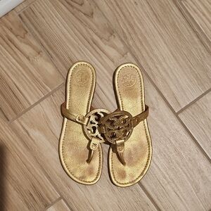 Tory Burch Gold Sandals